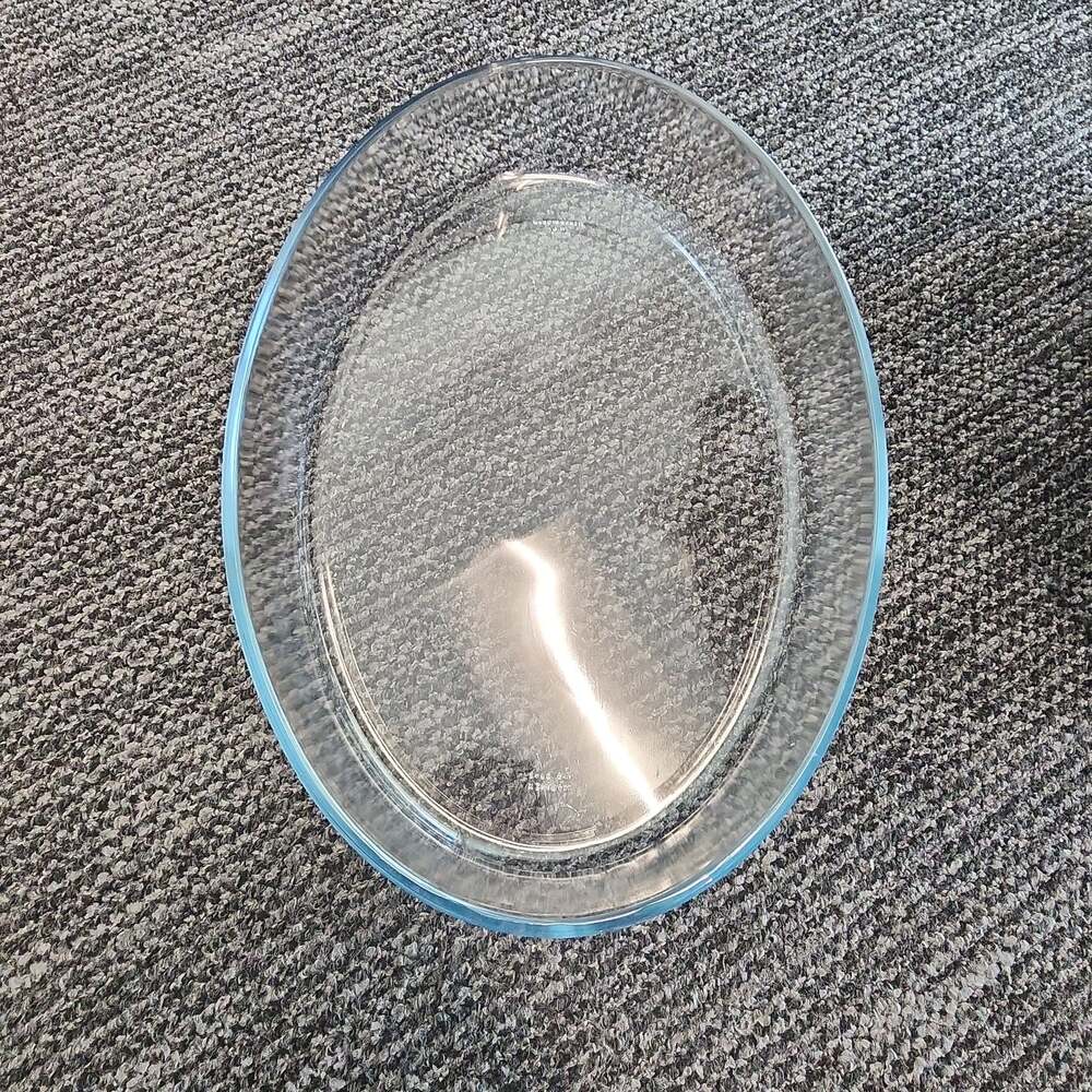 Marinex Glass Oval Serving Platter